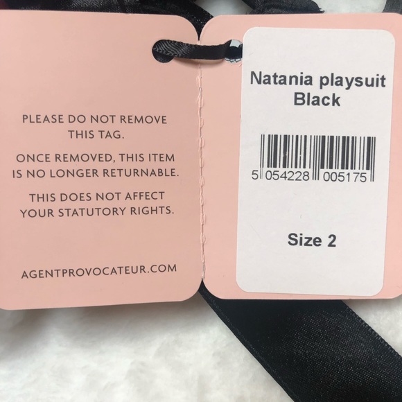 Agent Provocateur Natania Playsuit NWT & gift box - Picture 5 of 6